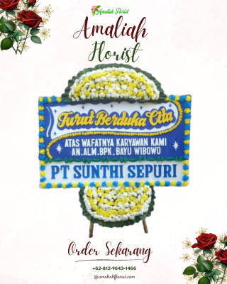 Papan Bunga Duka di Alung Banua
