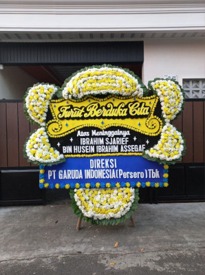 Papan Bunga Duka di Alung Banua