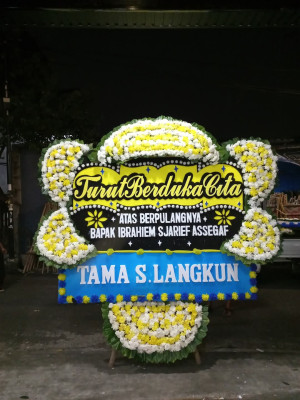 Papan Bunga Duka di Alung Banua