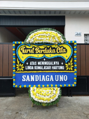 Papan Bunga Duka di Alung Banua